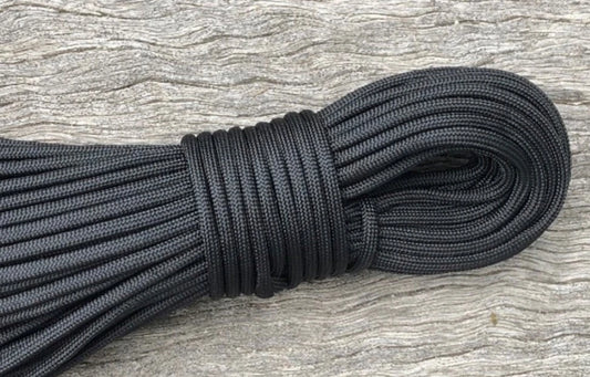 Black paracord - krawlergrips