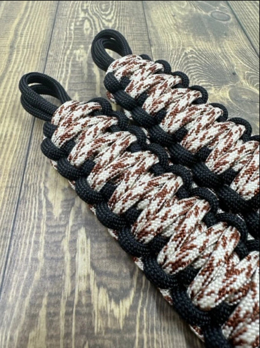 Sale Set of 2 Krawlergrips antique 24 cm paracord grab handles.