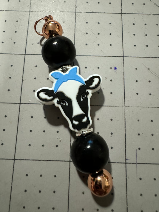 Key Ring Dasiy Cow