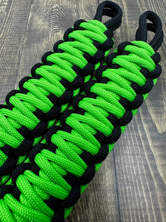 Neon green grab handle -krawlergrips