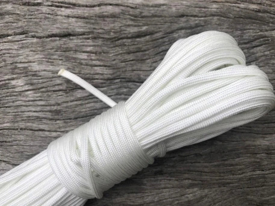 white paracord - krawlergrips