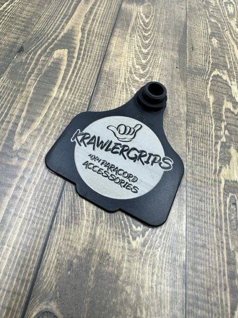 black cattle tag - krawlergrips