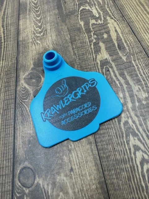 blue cattle tag - krawlergrips