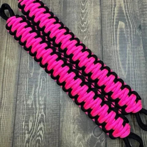 neon pink grab handles -krawlergrips