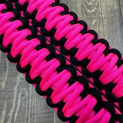 neon pink grab handles -krawlergrips