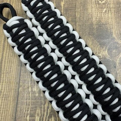 White and black grab handles - Krawlergrips