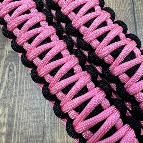 Rose pink grab handles