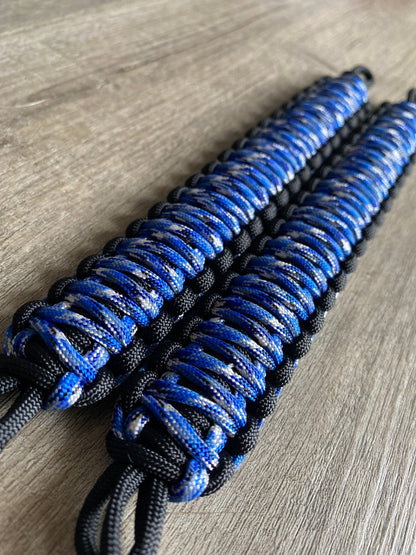 Krawler Grips Blue Camo Paracord