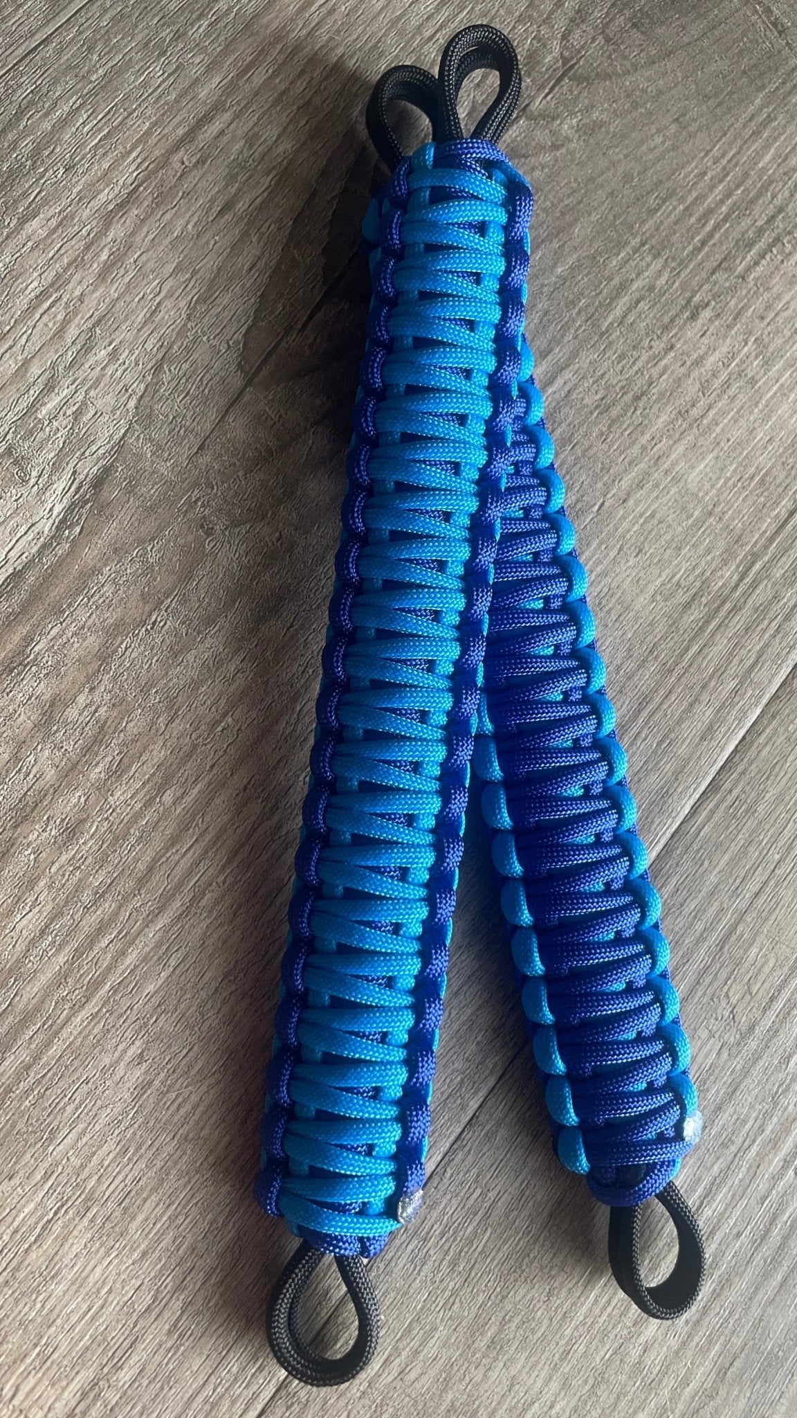 Krawler Grips Electric Blue Colonial Blue Paracord Grab handle