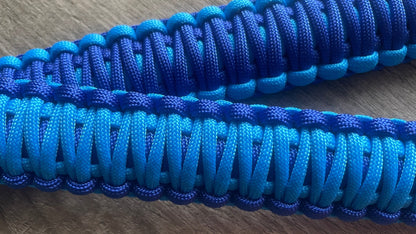 Krawler Grips Electric Blue Colonial Blue Paracord Grab handle