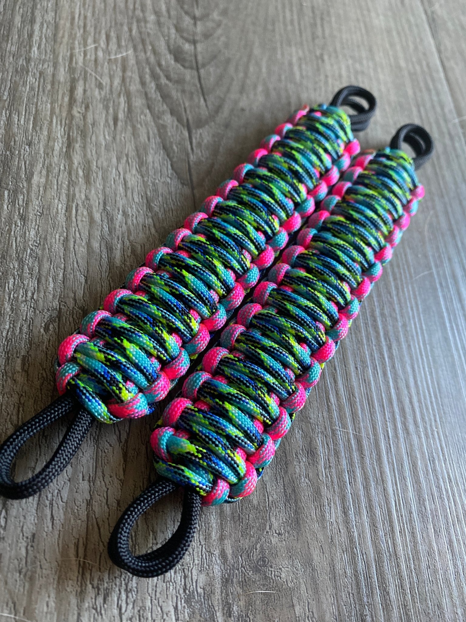 Krawler Grips Oceans On Fire and Cotton Candy Paracord - Krawlergrips