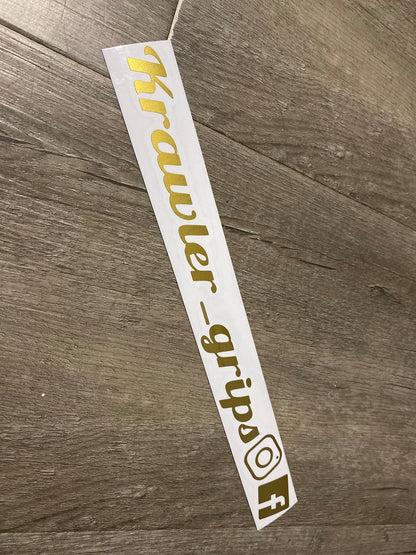 Social Sticker 30cm - Krawlergrips